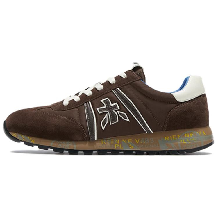 

Кроссовки Premiata Lifestyle Shoes Men Low-top Dark Brown, коричневый