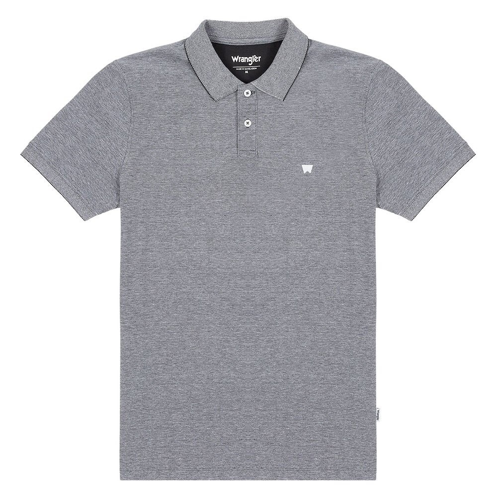 

Поло с коротким рукавом Wrangler Refined Regular, серый