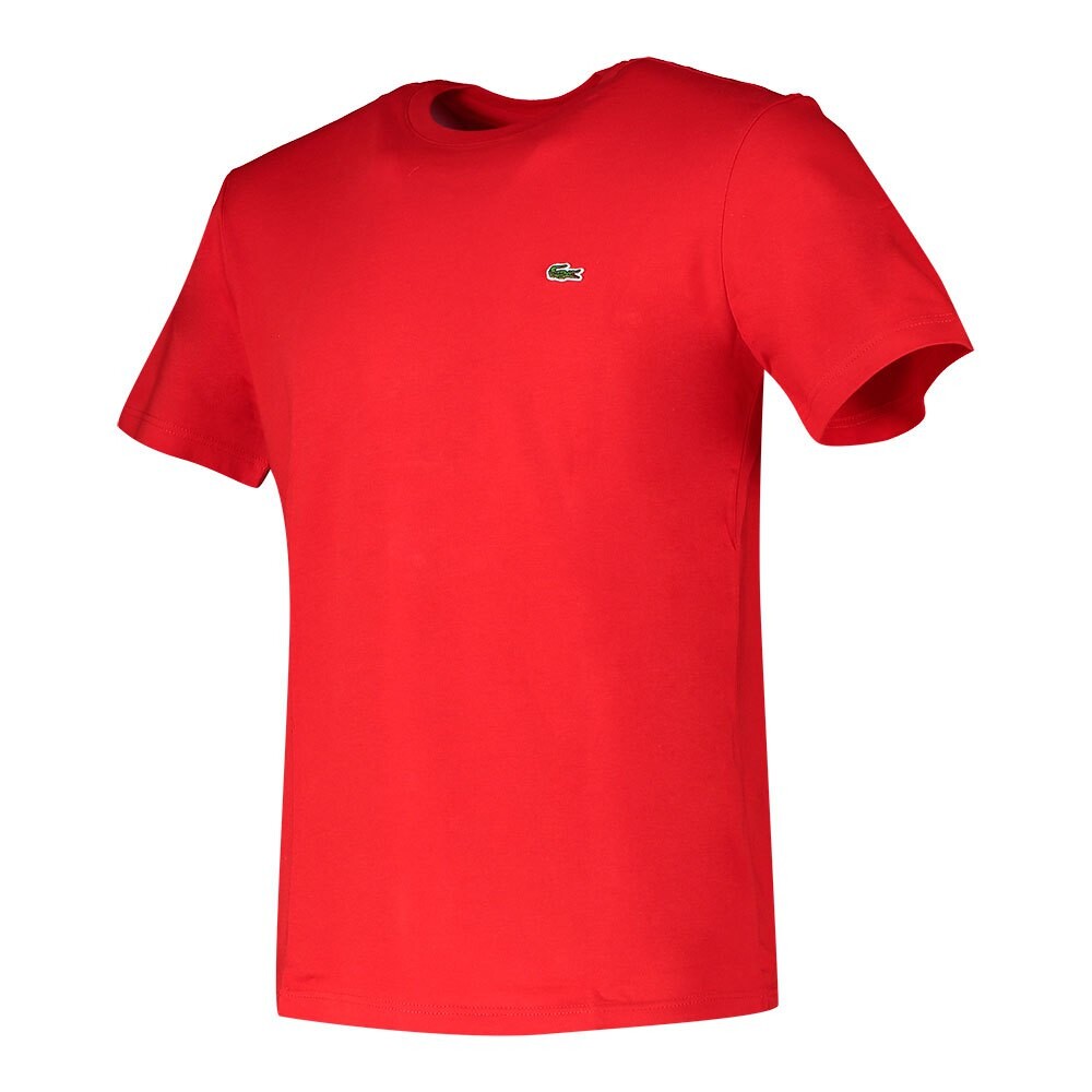 

Футболка с коротким рукавом Lacoste Crew Crocodile, красный