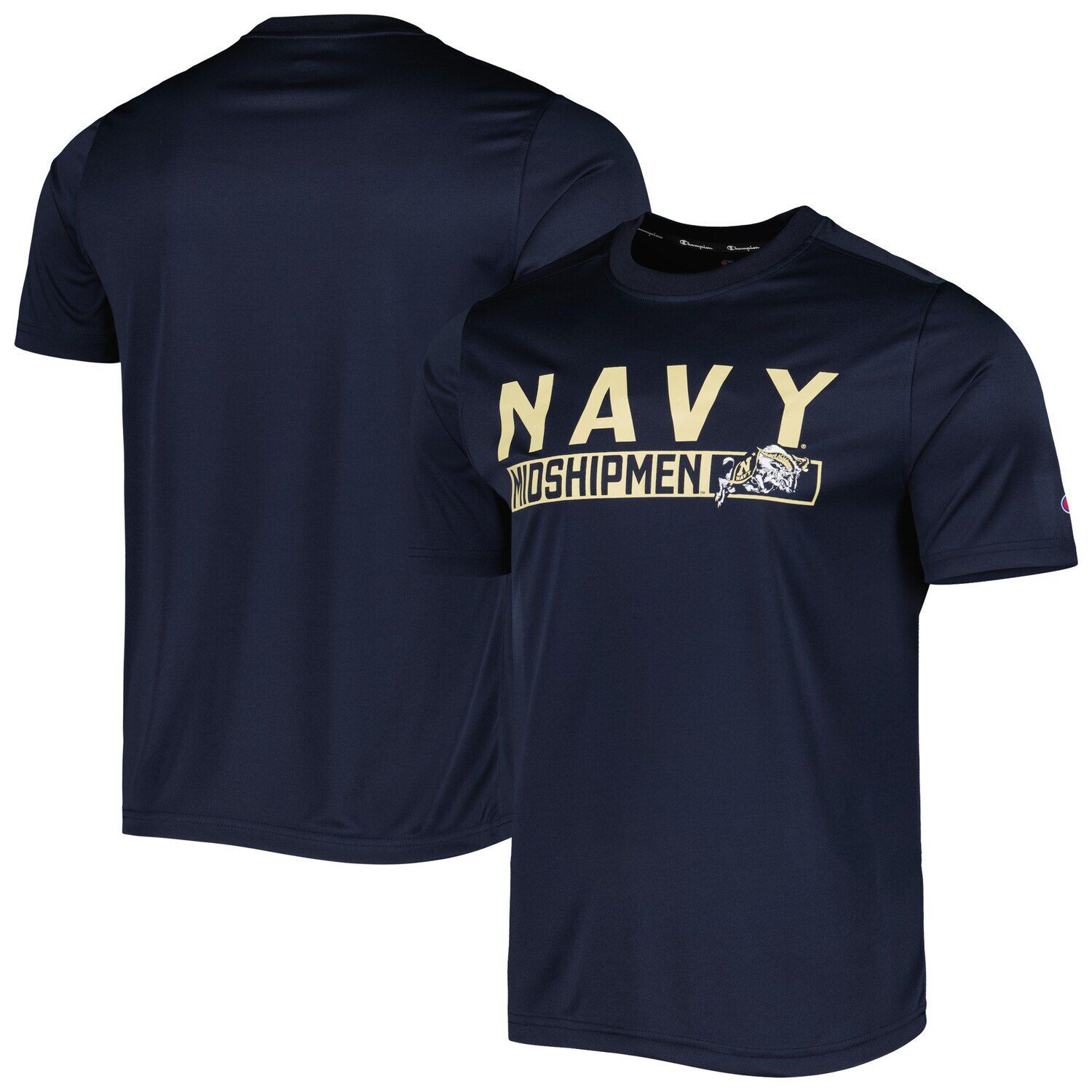 

Мужская темно-синяя футболка Midshipmen Impact Knockout Champion, Синий