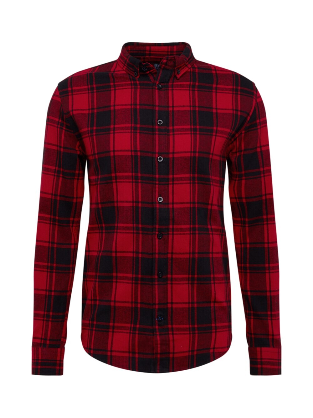 

Рубашка на пуговицах стандартного кроя Denim Project Check Shirt, красный