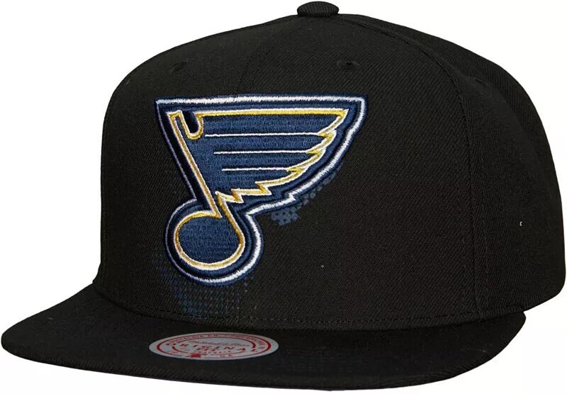 

Кепка с большим лицом Mitchell & Ness St. Louis Blues Snapback