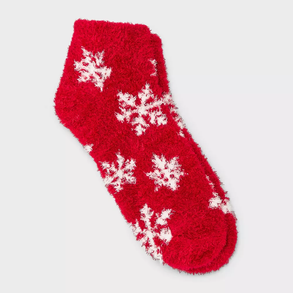 

Женские носки Snowflake Cozy Low Cut - Auden, цвет Red