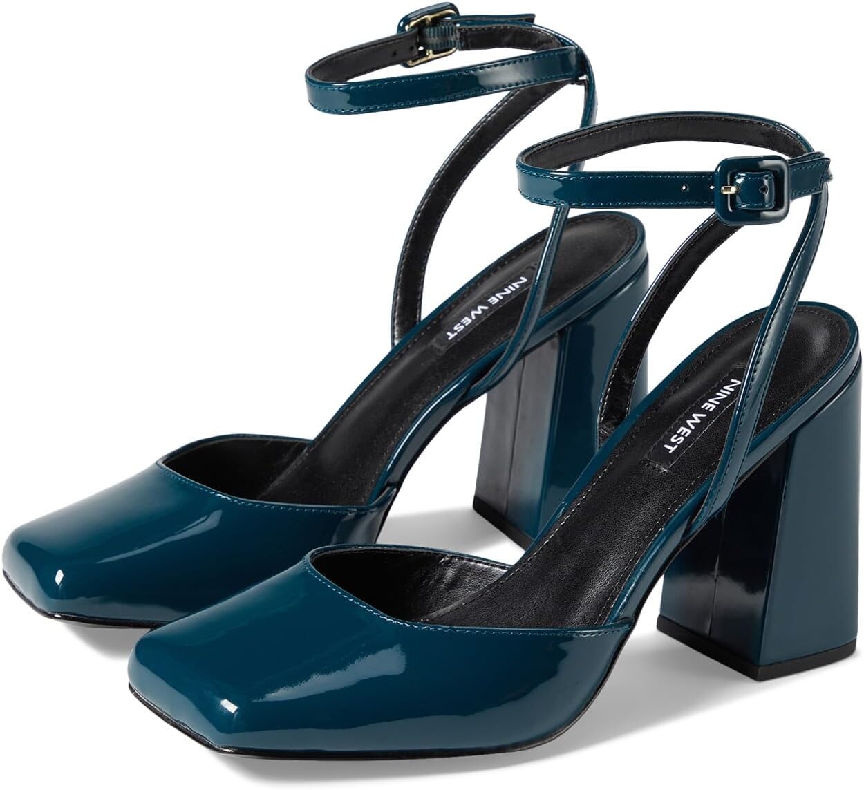 

Туфли Suzu 3 Nine West, цвет Teal Patent