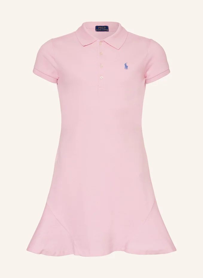 

Платье-поло из пике Polo Ralph Lauren, розовый