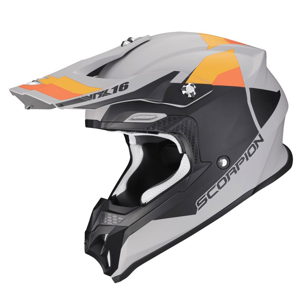 

Шлем для мотокросса Scorpion VX-16 Evo Air Spectrum, серый