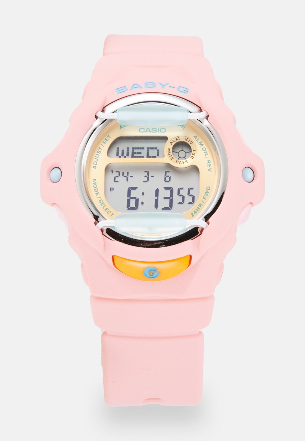 цена Цифровые часы BABY-G BG-169PB UNISEX G-SHOCK, цвет pink