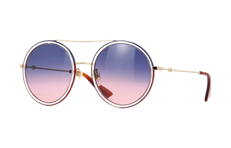 

GUCCI Женские солнцезащитные очки, Blue/Pink