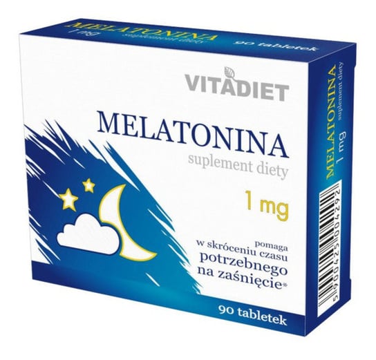 VitaDiet, БАД с мелатонином, 90 таблеток citracal кальциевая добавка d3 маленькие таблетки 200 капсуловидных таблеток в оболочке