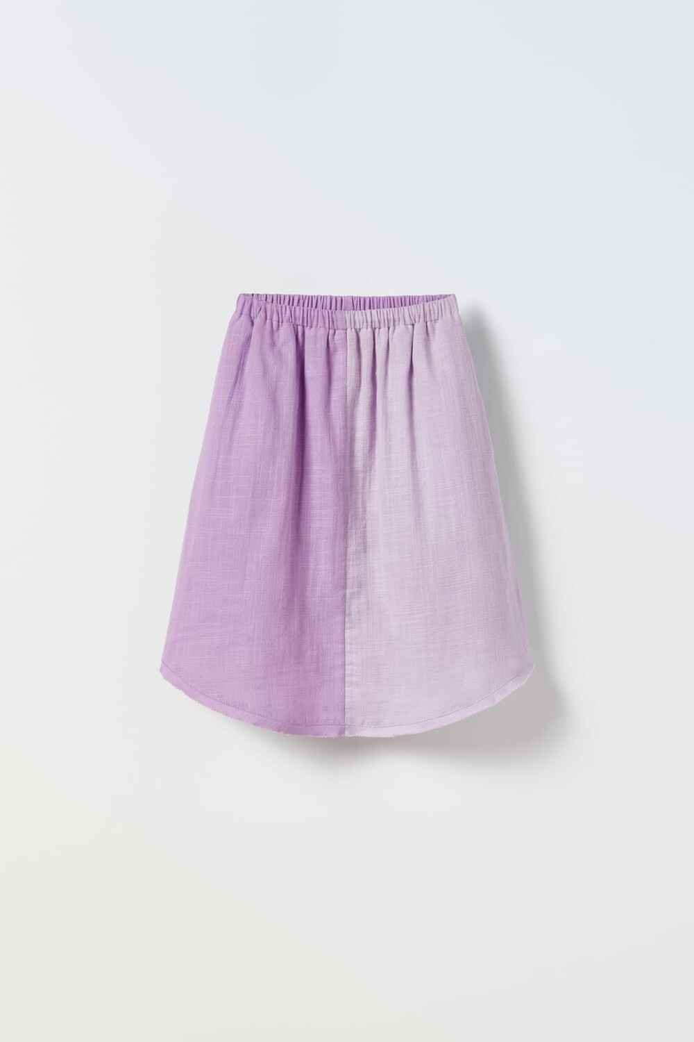 

Юбка миди с тектурой ZARA, розовый/лиловый