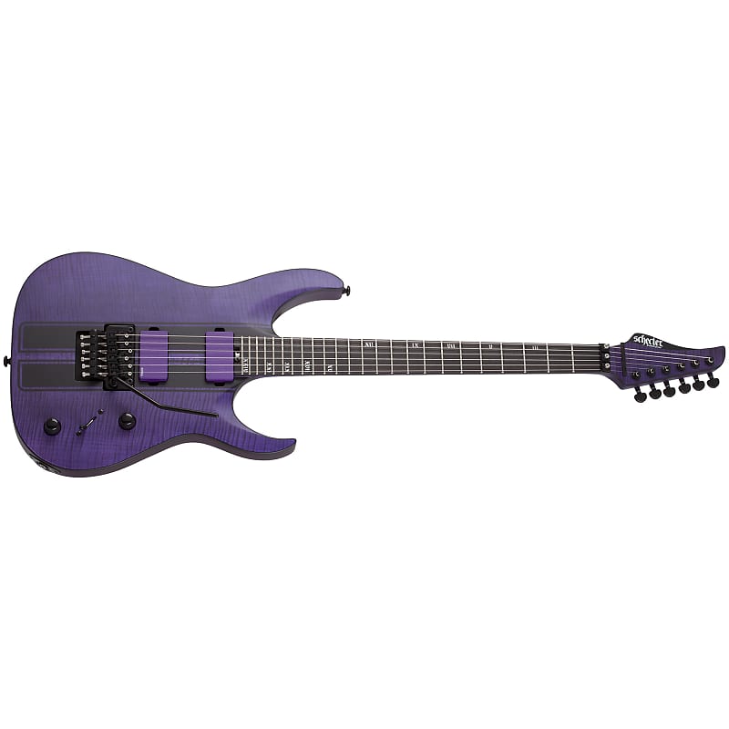 Электрогитара Schecter Banshee GT FR Satin Trans Purple + FREE GIG BAG - STP Electric Guitar