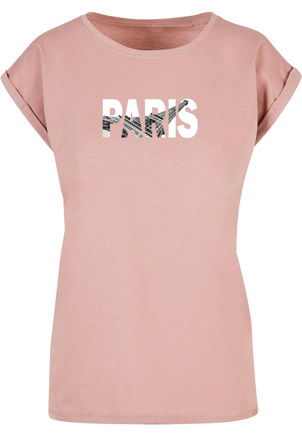 Рубашка Merchcode Paris Eiffel Tower, розовый