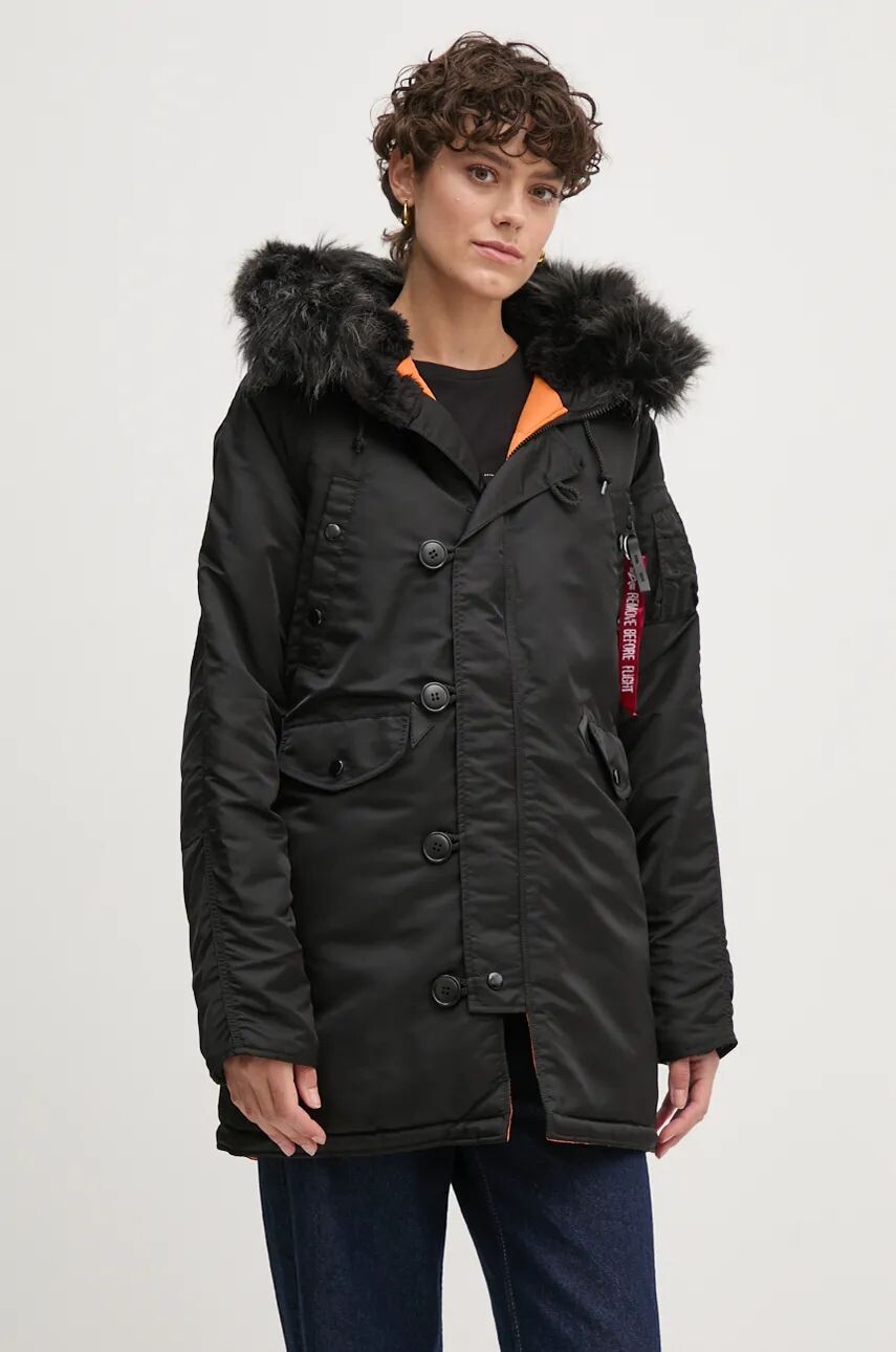 

Куртка Alpha Industries N-3B VF 59 Wmn, черный