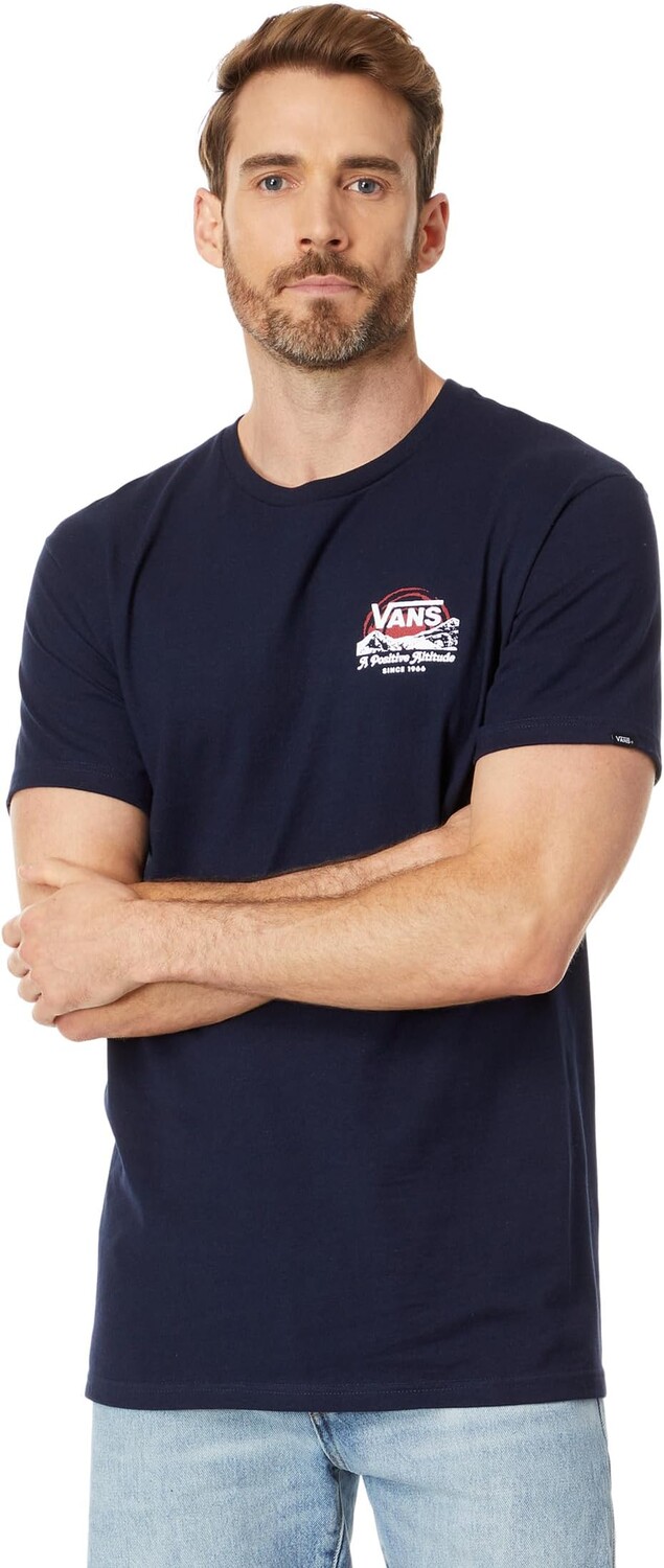 

Футболка Positive Attitude с короткими рукавами Vans, темно-синий