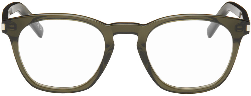 

Зеленые очки SL 28 Saint Laurent