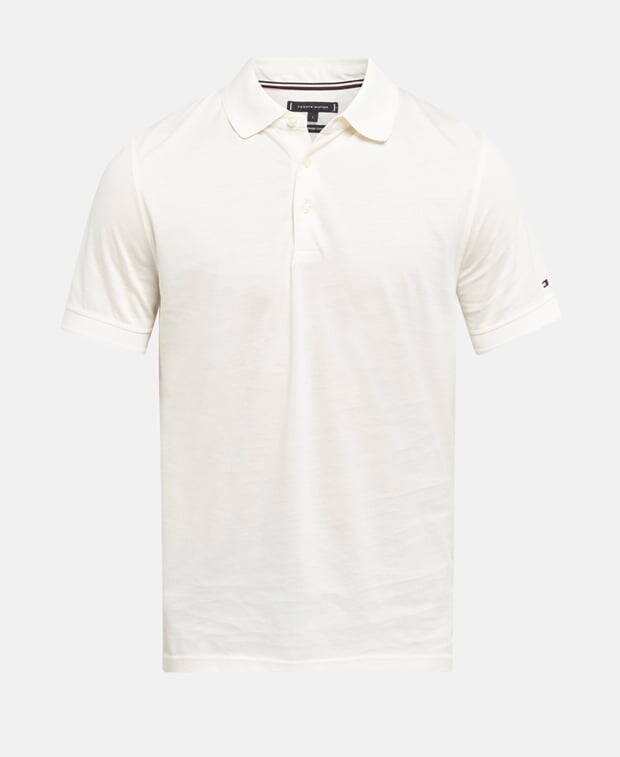 

Рубашка поло Tommy Hilfiger, цвет Wool White