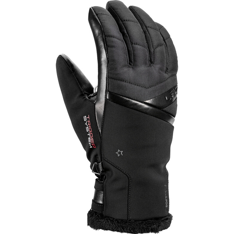 

Женские перчатки Snowfox 3D Leki, черный