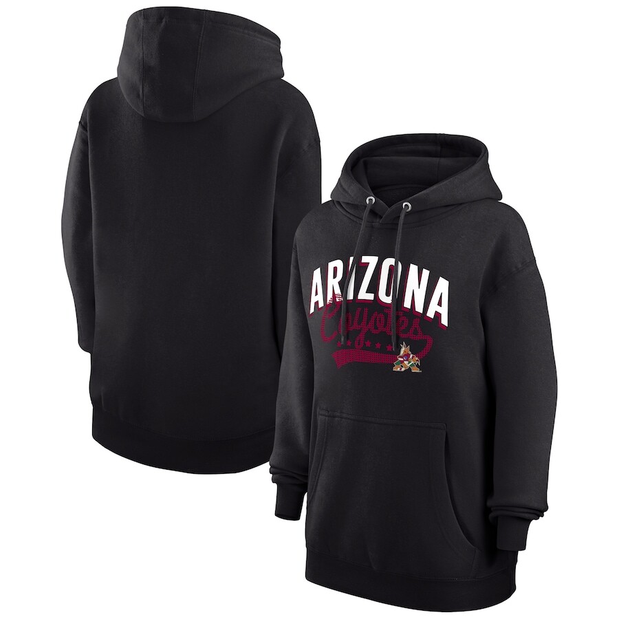 

Пуловер с капюшоном G-III 4Her by Carl Banks Arizona Coyotes, черный