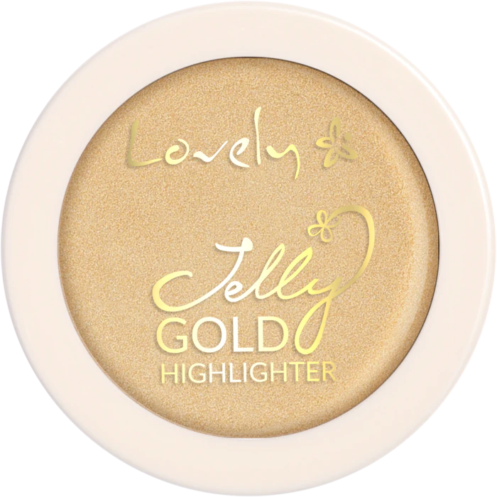 lovely хайлайтер make me highlighter 02 gold Хайлайтер Jelly Highlighter Lovely Makeup, Gold