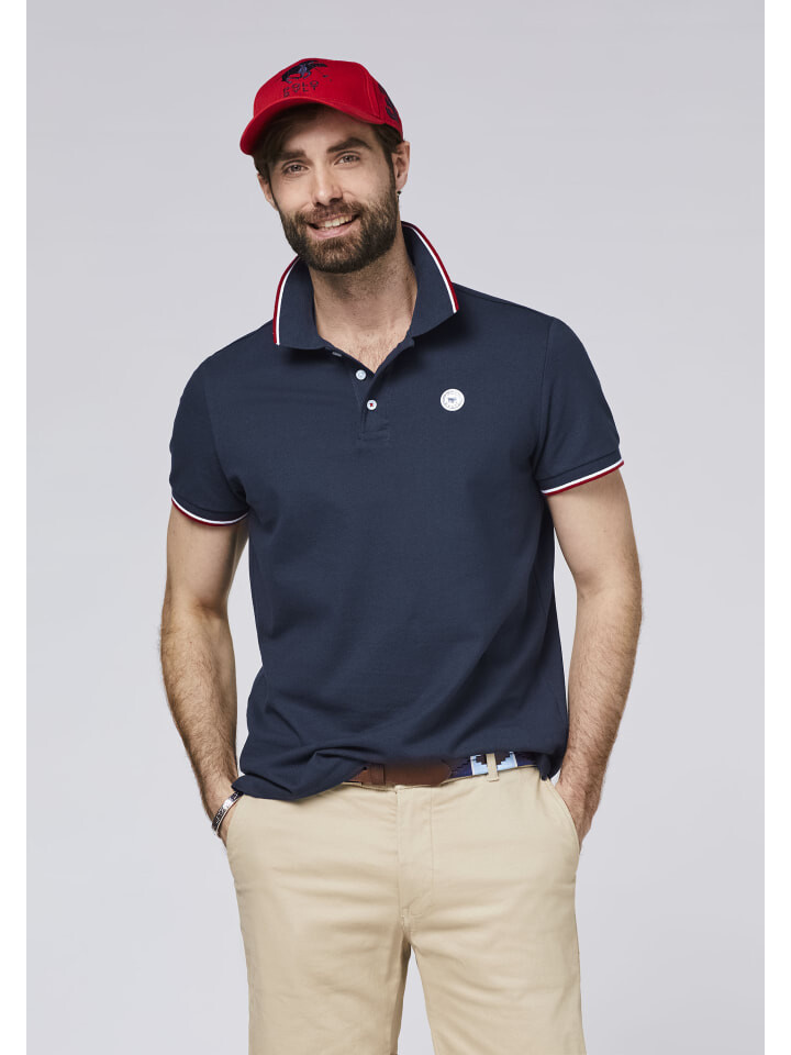 

Футболка поло Polo Sylt, синий