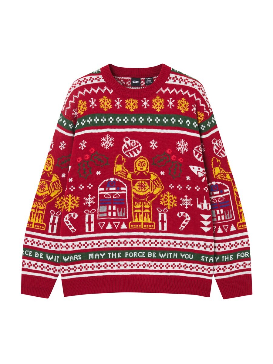 

Свитер Pull&Bear, красный