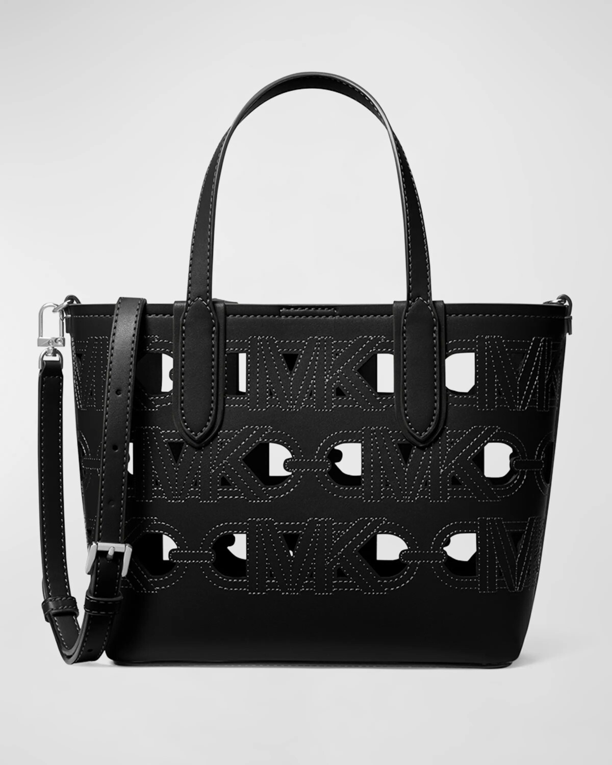 

Сумка-тоут Eliza XS с вырезом и логотипом MICHAEL Michael Kors, цвет Black