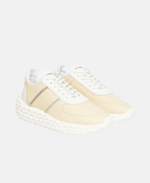 

Кроссовки Giuseppe Zanotti Design, шерсть белый