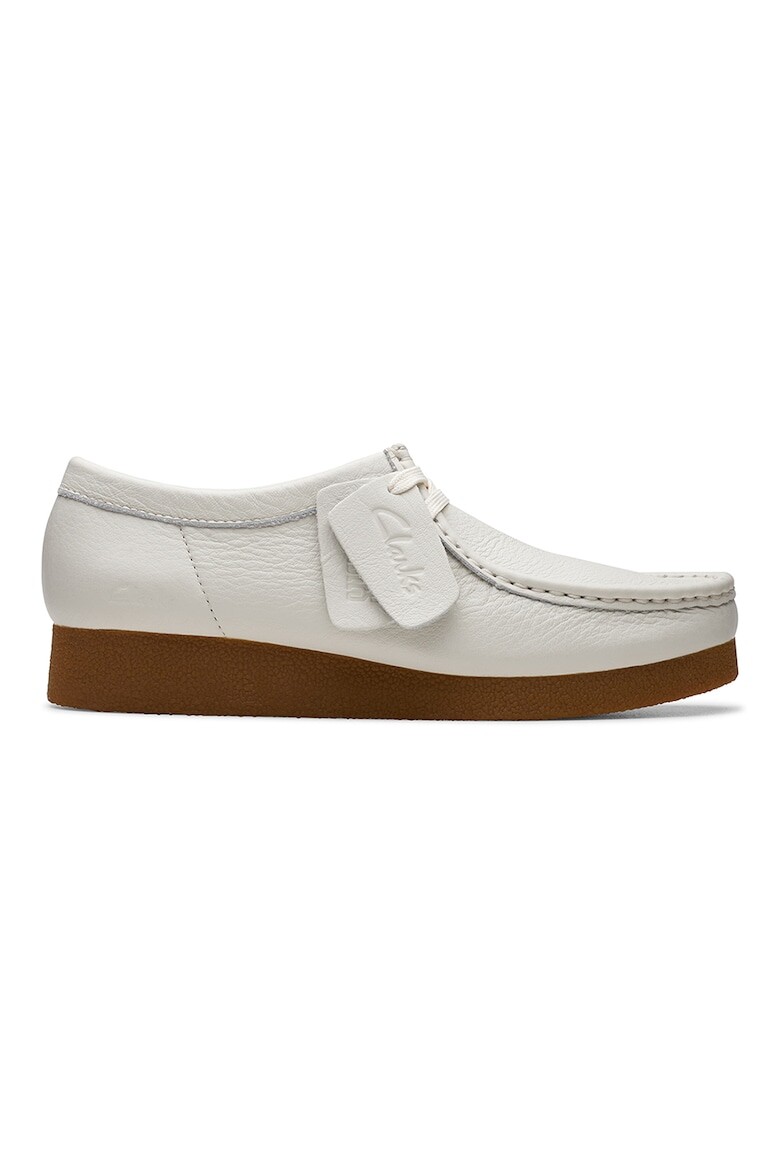 

Замшевые лоферы Wallabee Clarks, белый