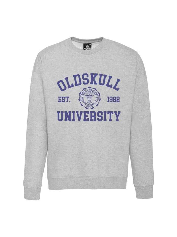 

Толстовка OLDSKULL Retro University Logo Graphic, серый