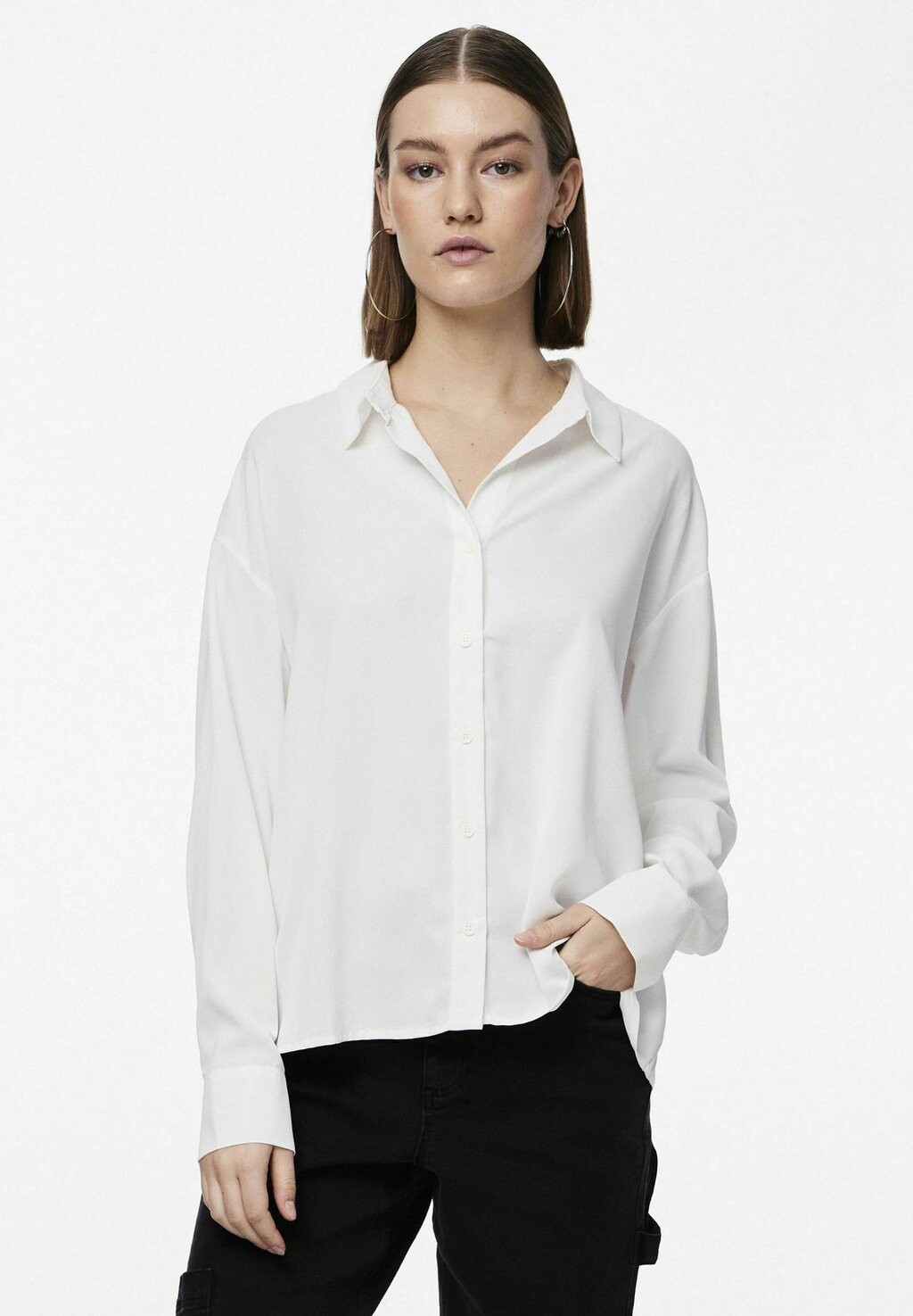 

Рубашка Pieces ПКФРАНАН, цвет bright white