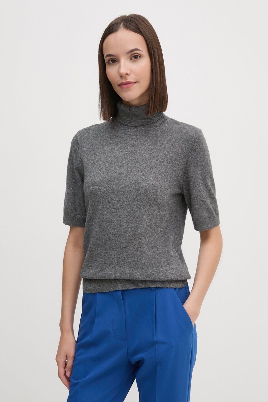 

Свитер United Colors of Benetton из смесовой шерсти, серый