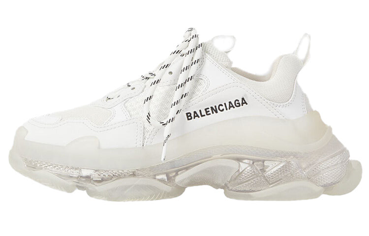 

Кроссовки мужские Balenciaga Triple S Clear Sole спортивные, белый
