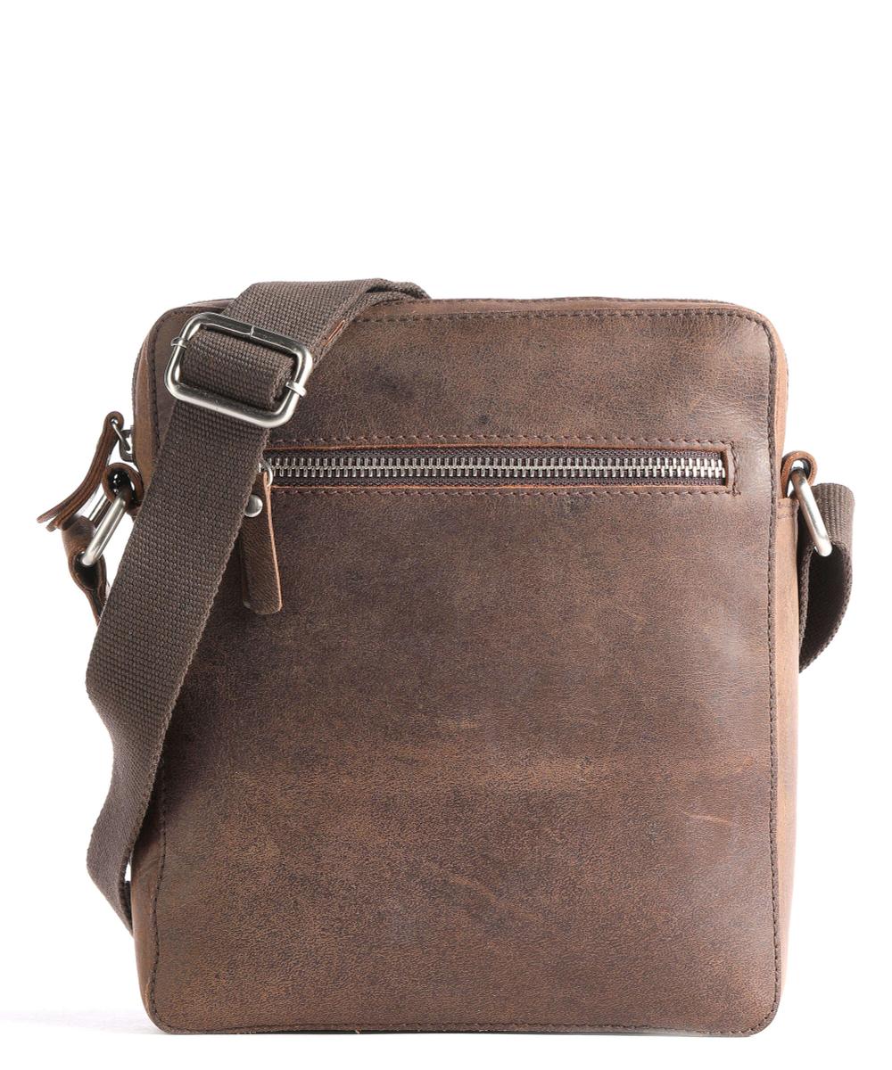 Кожаная сумка через плечо Salisbury Leonhard Heyden, коричневый