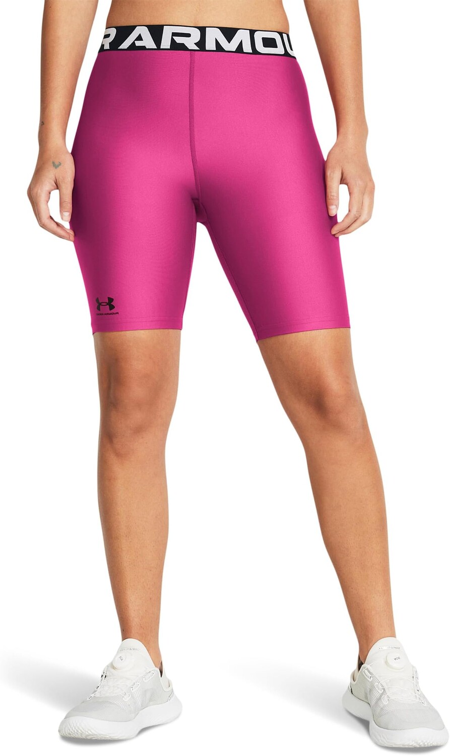 

Шорты Under Armour Heatgear Authentics 8" Shorts, цвет Astro Pink/Black