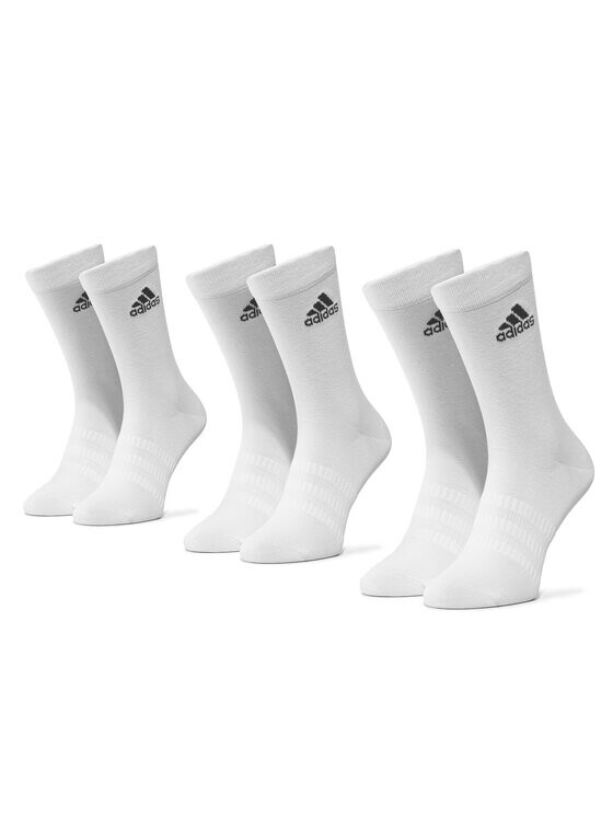 

Комплект из 3 пар длинных носков Adidas, белый