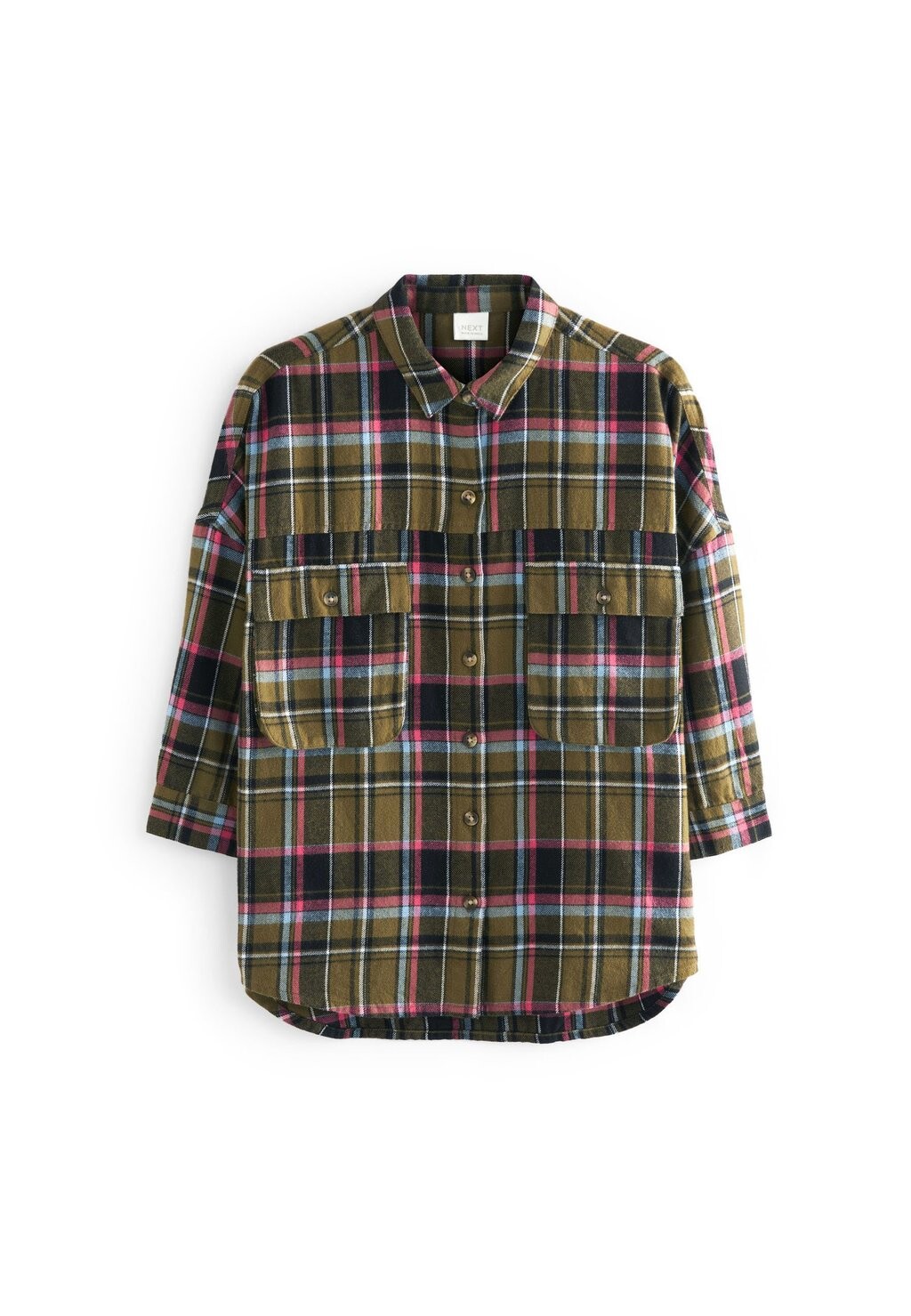 

Рубашка Utility Next, цвет khaki green check