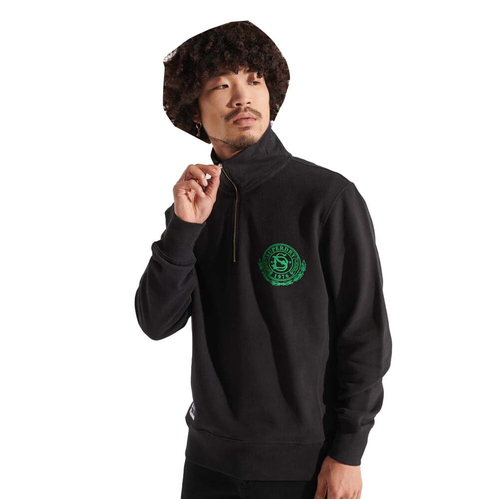 

Толстовка Superdry Code City College, черный