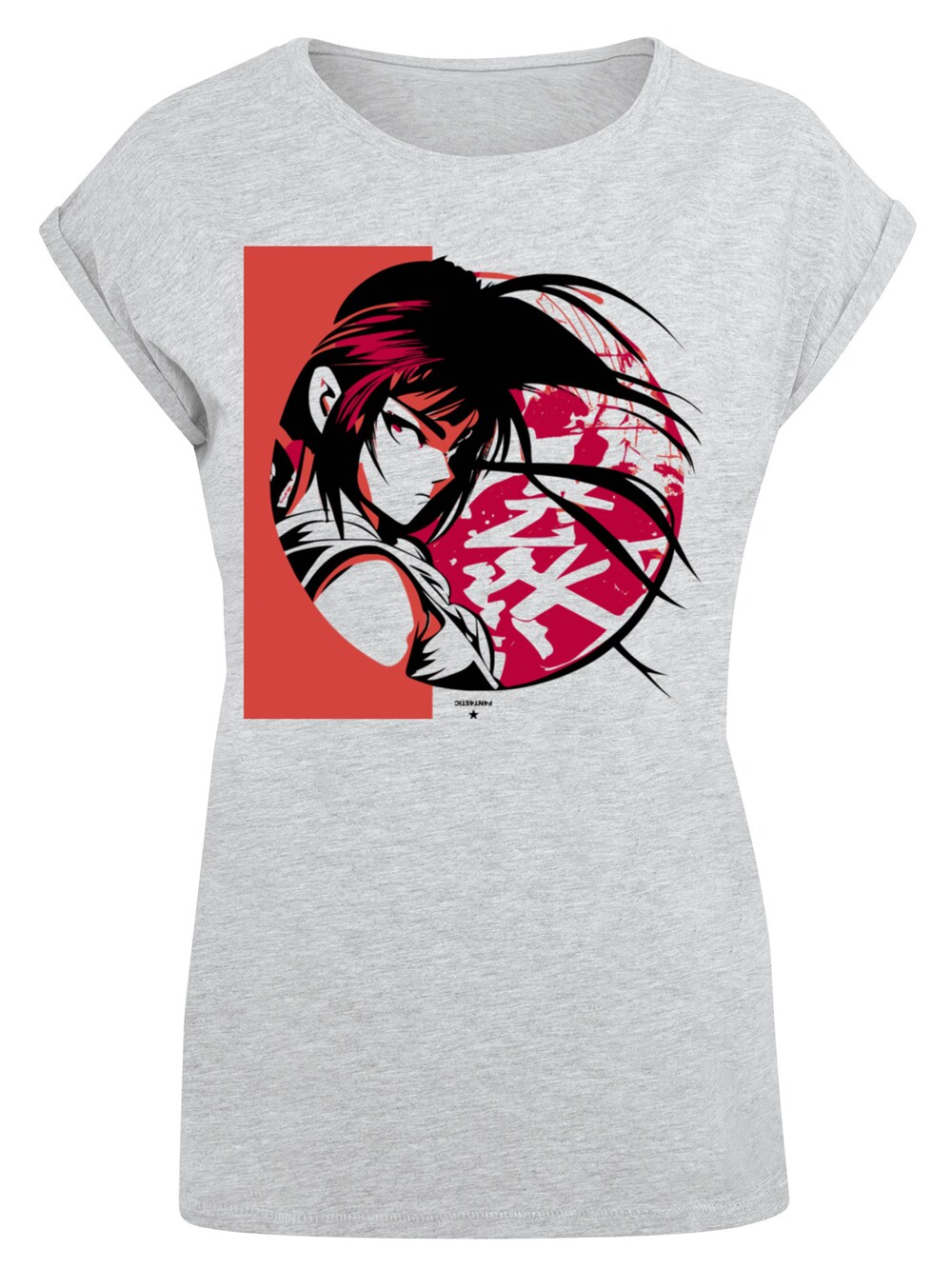 Рубашка F4Nt4Stic Manga Girl Japan, серый