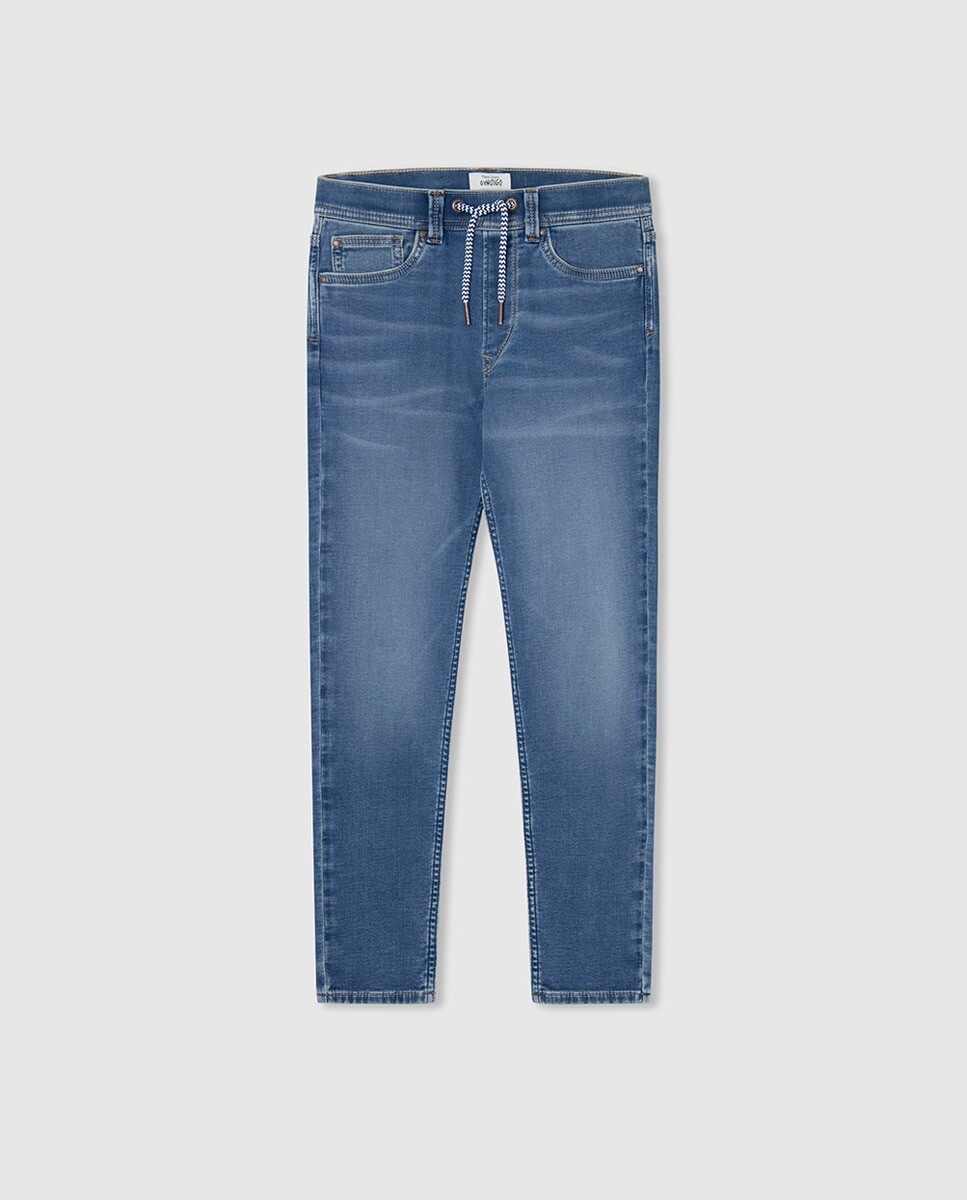 

Джинсы модели Archie для мальчика Pepe Jeans, синий