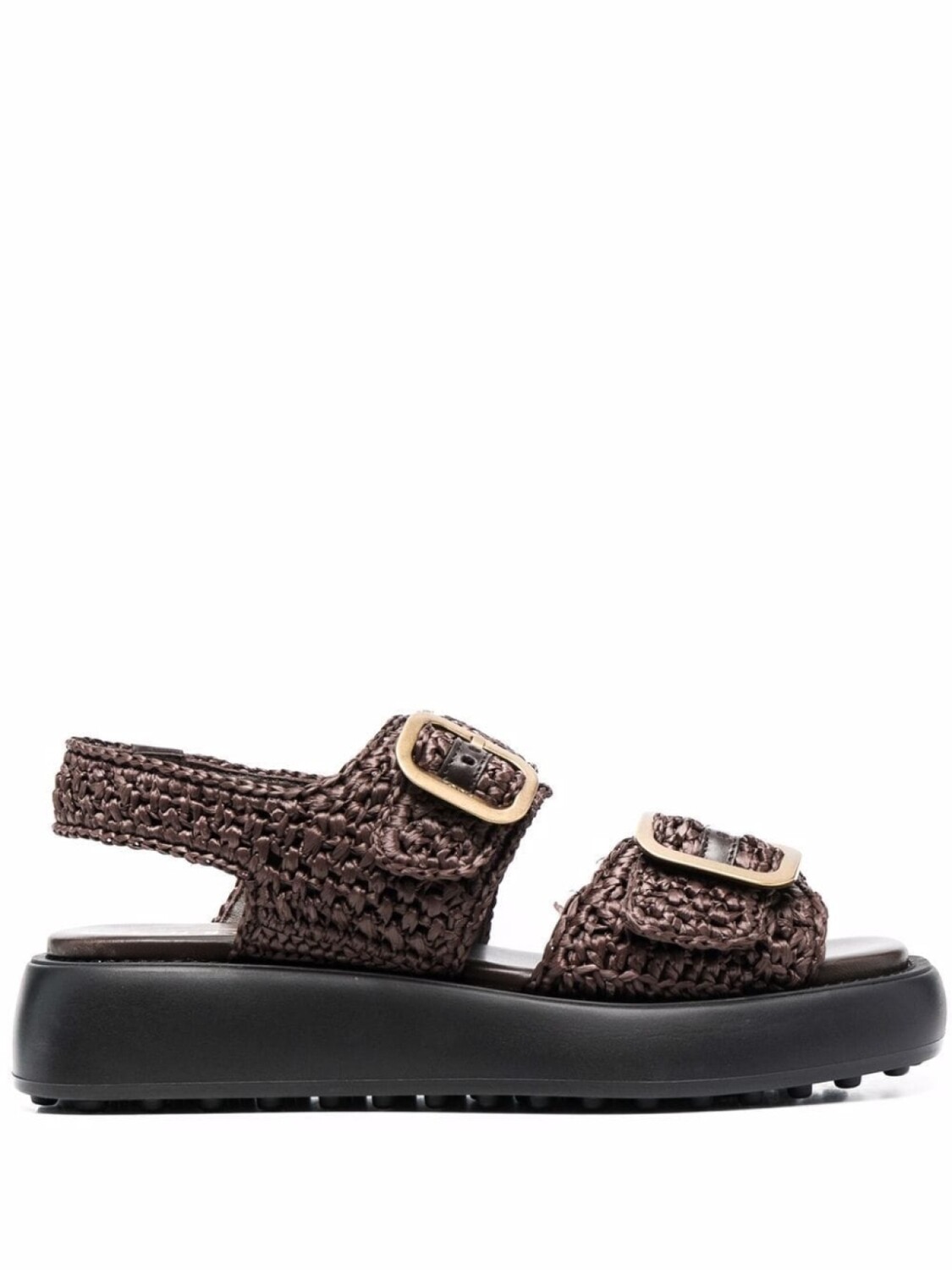 

Сандалии на массивной подошве Tod's, коричневый