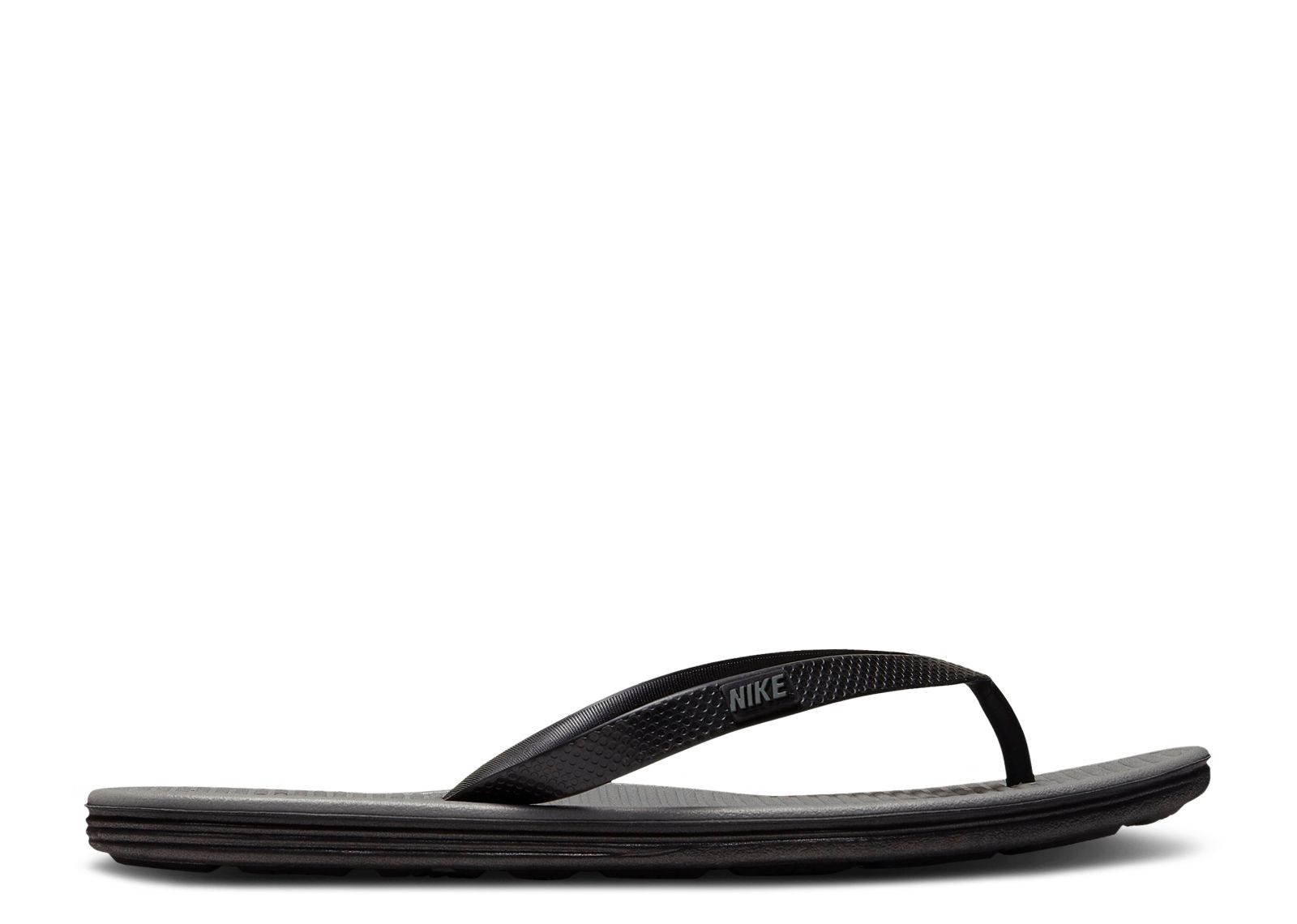 Кроссовки Nike Solarsoft Thong 2 'Black Cool Grey', черный