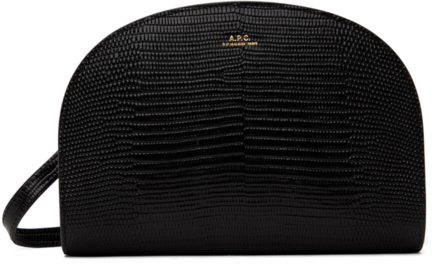 

Черный клатч Demi-Lune A.P.C., цвет Black