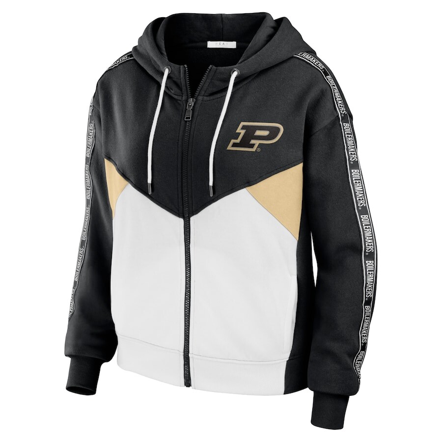

Толстовка на молнии WEAR by Erin Andrews Purdue Boilermakers, черный