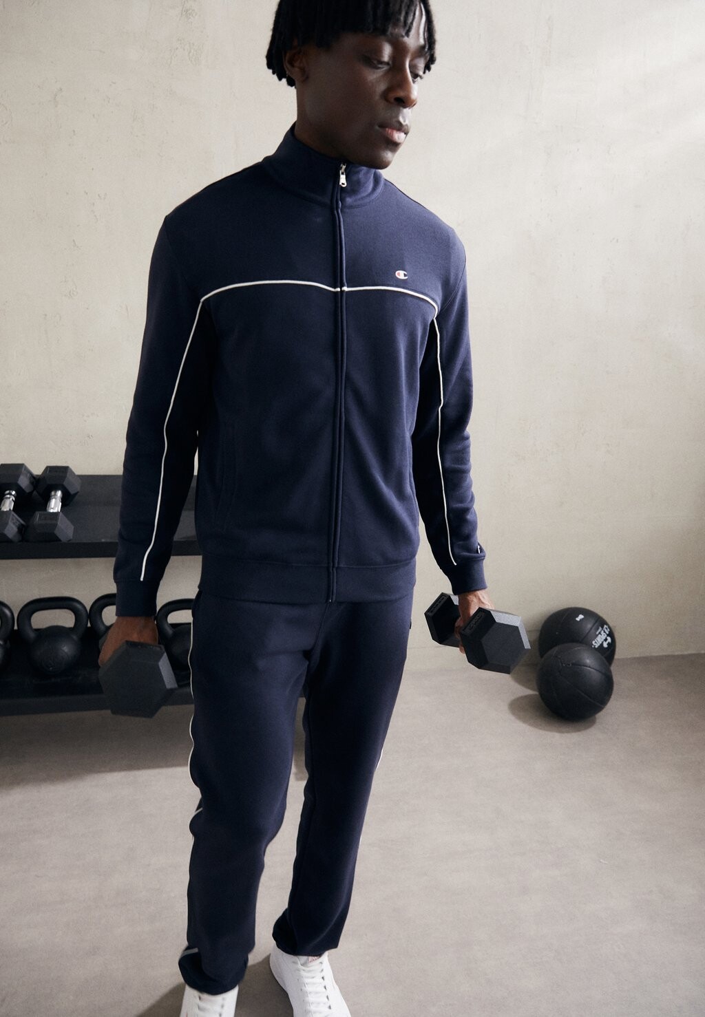 

Спортивный костюм ICONS FULL ZIP Champion, цвет navy/white