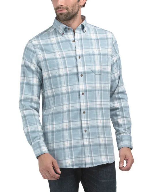 

Спортивная рубашка в клетку Avondale Heather Southern Tide, синий