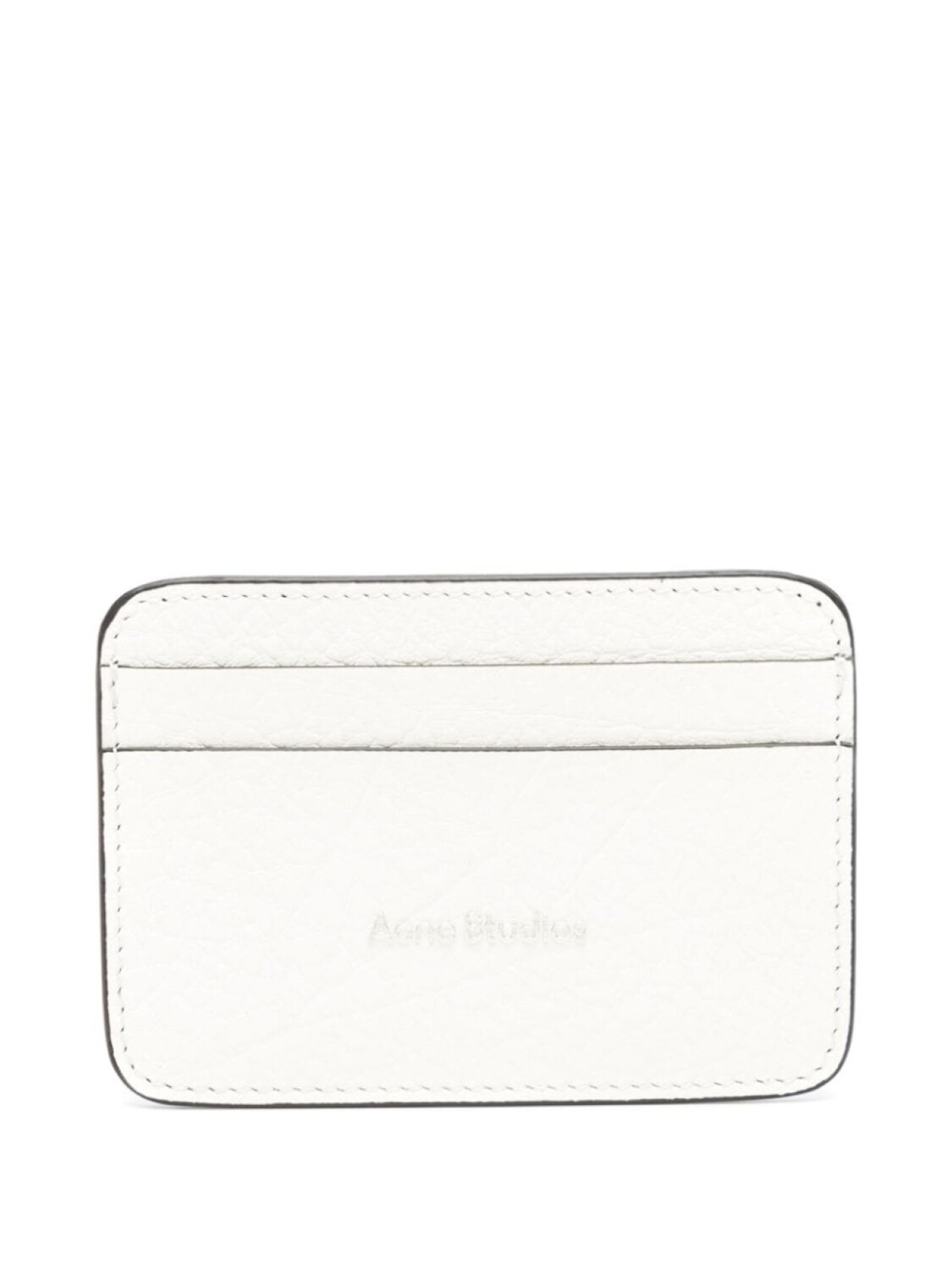 

Acne Studios визитница из кожи с тиснением логотипа, белый