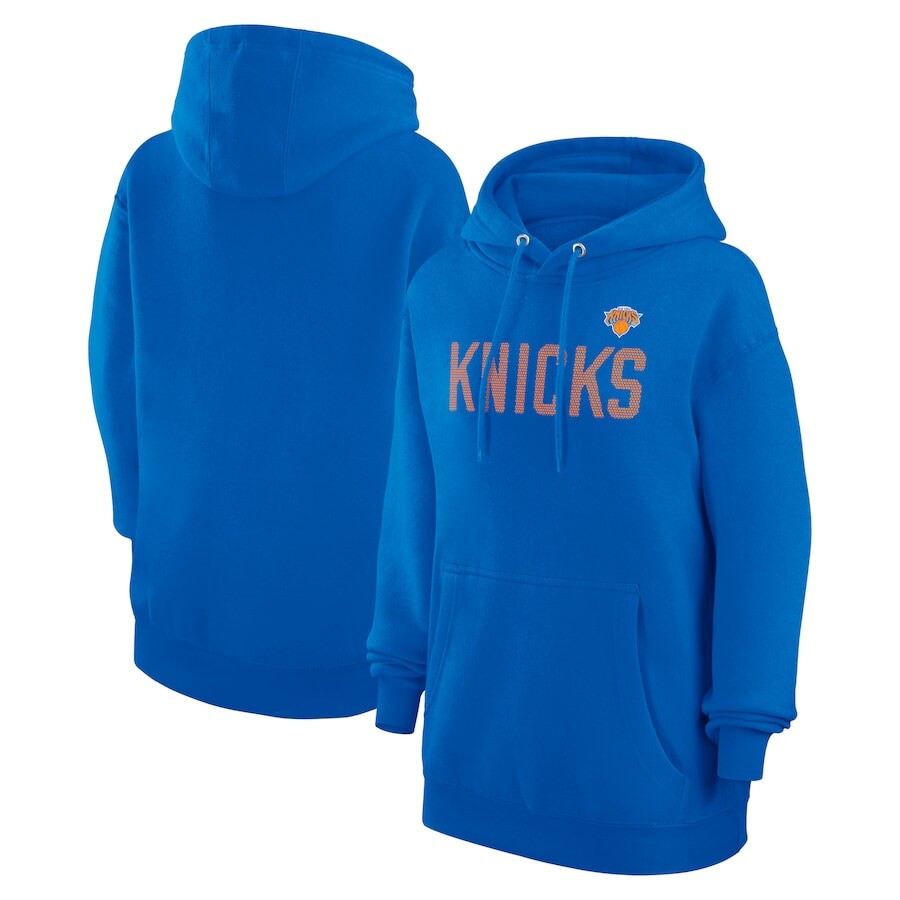 

Пуловер с капюшоном G-III 4Her by Carl Banks New York Knicks, синий