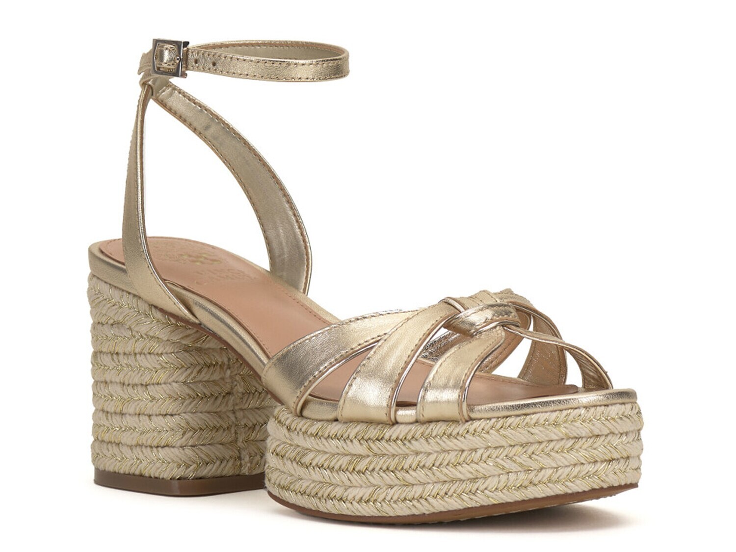 

Сандалии Vince Camuto на платформе Freesie, золотой металлик