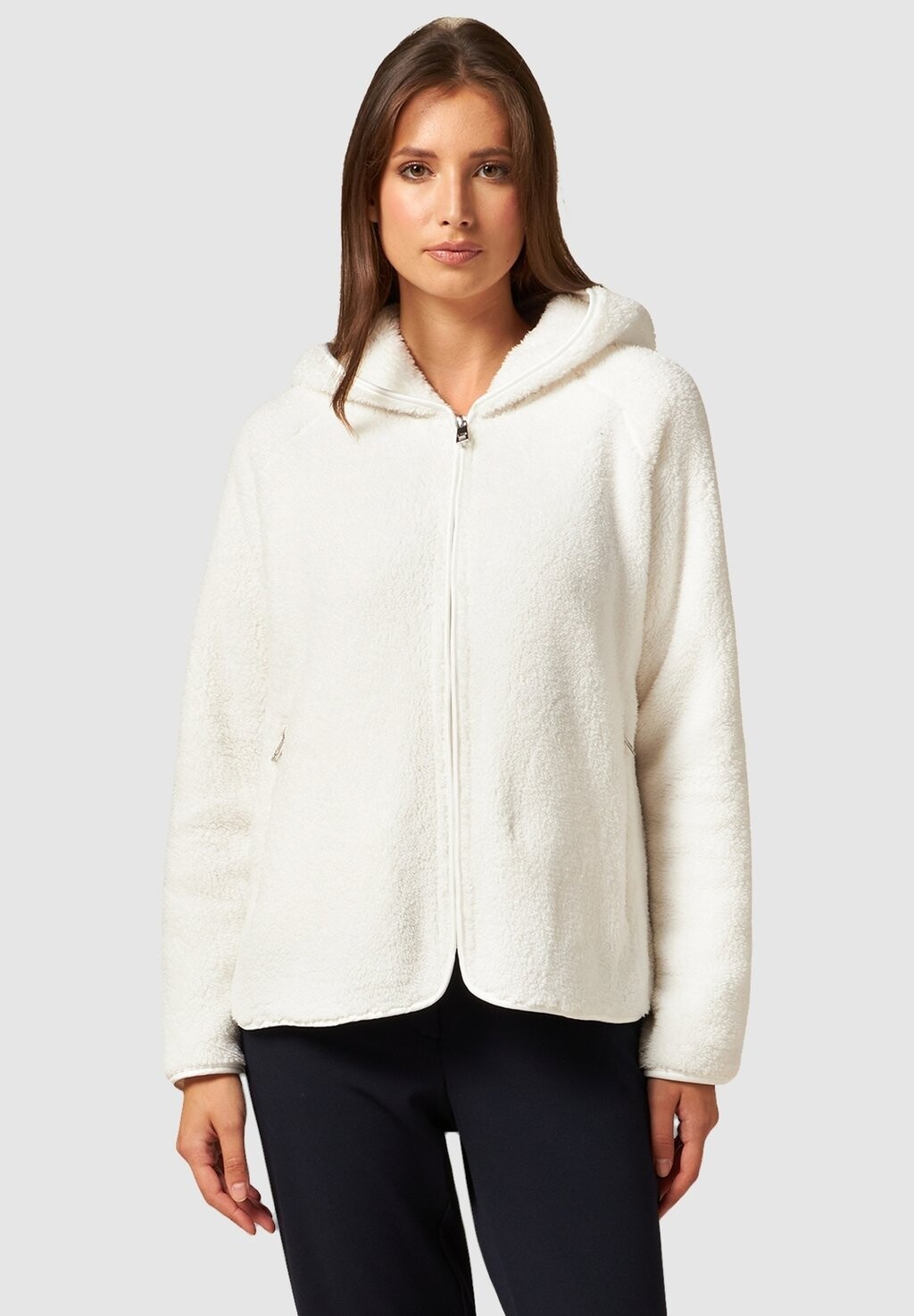 

Флисовая куртка Hooded Teddy Oltre, белый