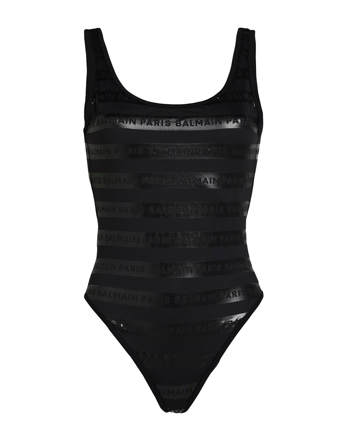 

Цельный купальник Balmain, черный
